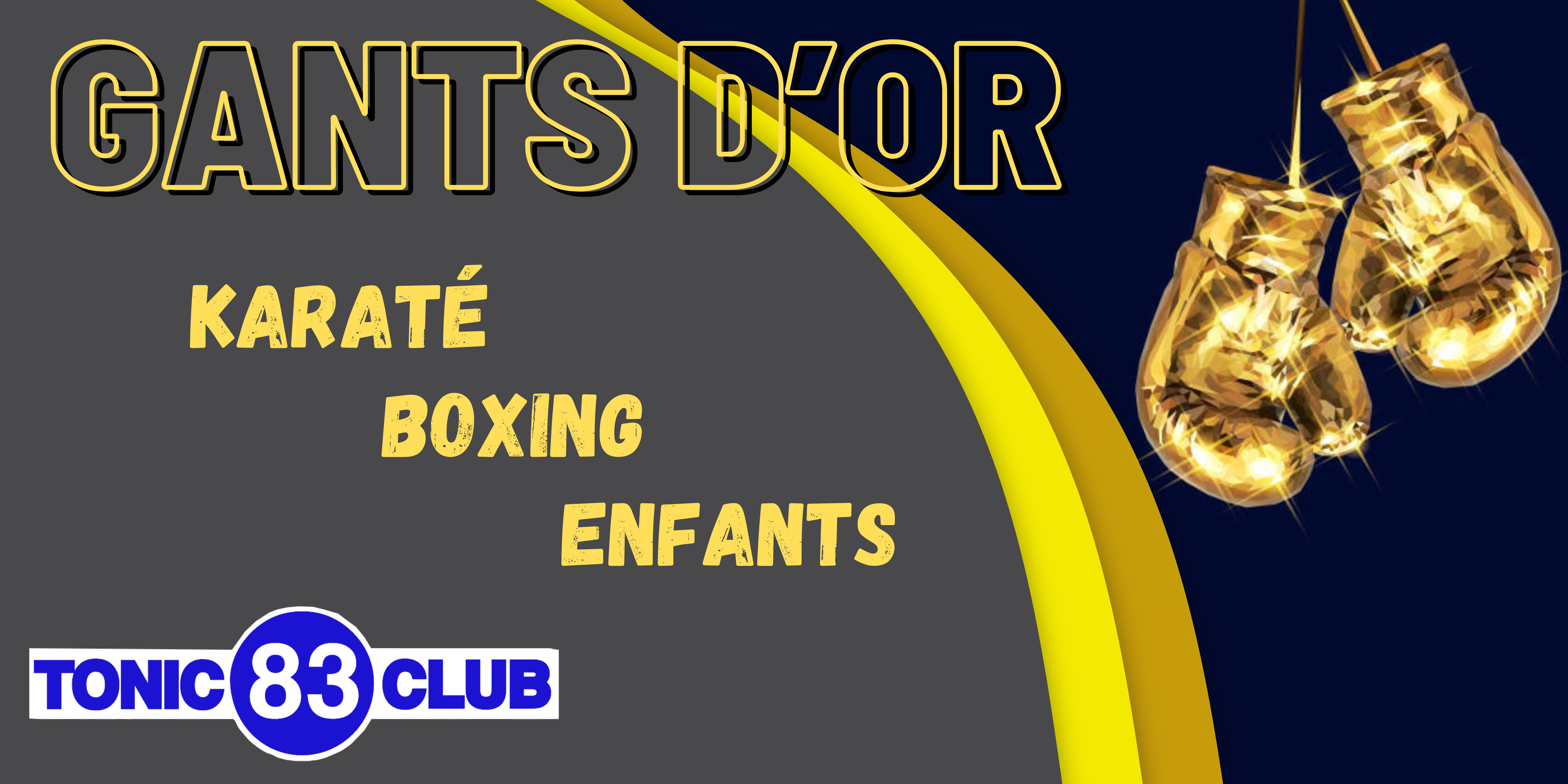 banniere Tonic club 83 gants d'or