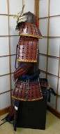 samourai armure rouge profil