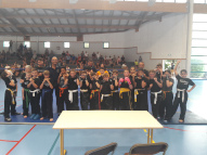 groupe des jeunes boxeurs