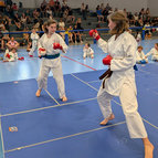 karaté combat féminines