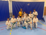 les karatékas et Nathalie