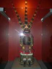 samourai armure plumes